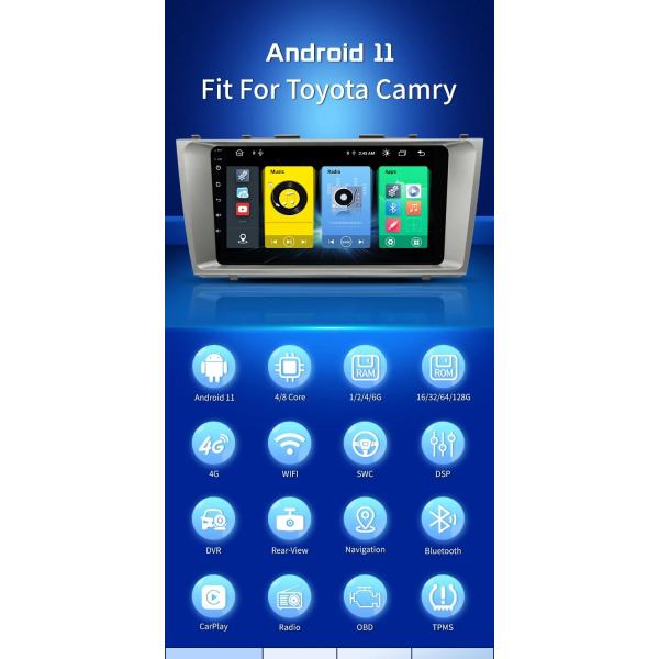 2Din Android Car DVD Multimedia Player Для Toyota Camry 2008-2011 Автомобильный Android Стерео
