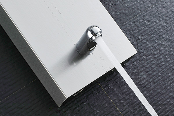 4 Water Diverters Modern Shower Panel , ROVATE Tub Shower Panels With Handheld Sprayer