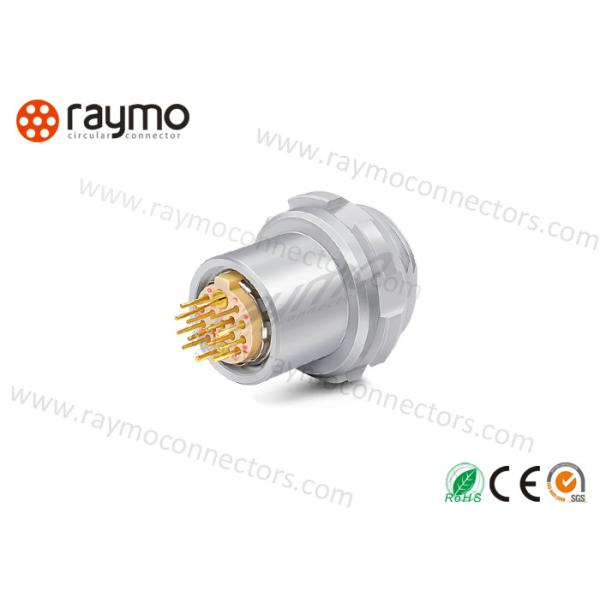 10 Pin Waterproof Connector DBP 1031 A 010 - 130 Rear Mount Fixed Connector