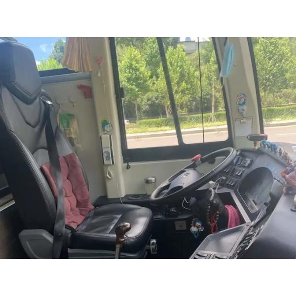 Second Hand Bus Big Luggage Compartment Rare Engine 375hp 56 Seats A/C Used Kinglong Bus XMQ6135 LHD/RHD
