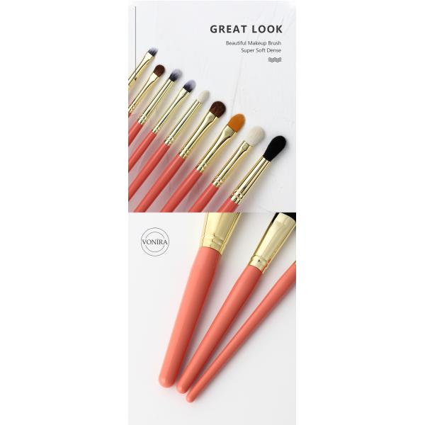 Vonira Handmade Synthetic Makeup Brushes Set Professional 15 Pieces