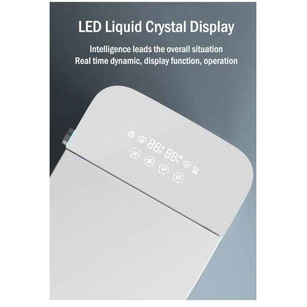 Tesia Modern Inodoro Ceramic Sensor Сантехника Автоматический туалет Напольный умный туалет для продажи