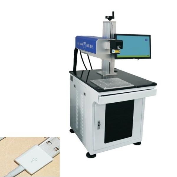 Desktop Galvo Co2 Rf Uv Fiber Laser Marking Machine With 1-5K HZ Modulation Frequency