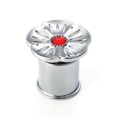 Luxury Unique Design Silver Plating Die Casting Zinc Alloy Perfume Bottle Cap Scent Bottle Toppers For Perfume Packaging