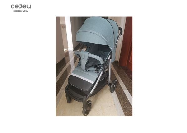 7 polegadas rodam coleção dobrável de pouco peso do clique do carrinho de criança de bebê 45*21*69cm a uma