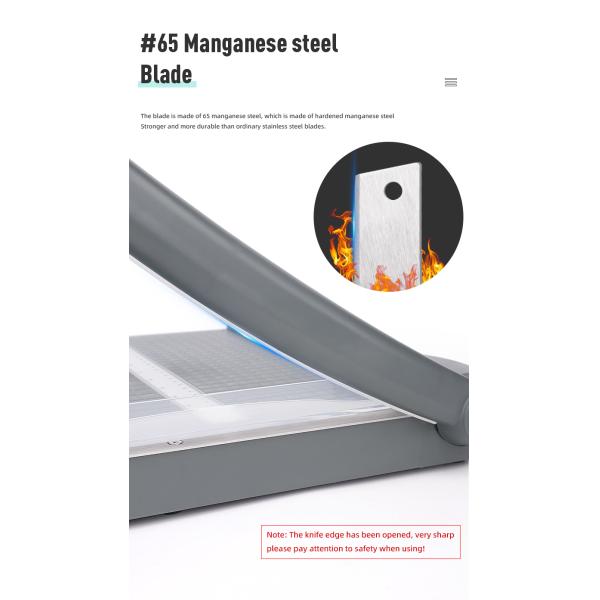 12 дюймовая доска для резки бумаги А4 Гильотиновая бумажная резка с защитой от безопасности