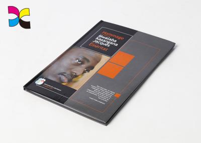 Grey Board / C2S Glossy Art Paper Hardcover Book Printing In CMYK Color Printing