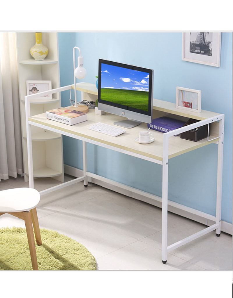 Standard and Customized Children Reading Computer Table Home Study Desk with Hutch