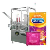 Máquina de encadernação vertical de encadernação 125carton/Min da máquina do saquinho do saco do preservativo