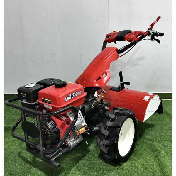 Fuel- Self-Propelled Weeder Small Soil Loosening Cultivator Ditching Machine with 5.4L Tank Capacity