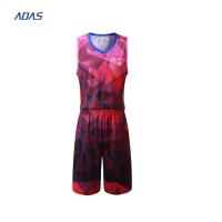 Adults Custom Breathable Polyester Basketball Wear NBA Sublimation Jersey