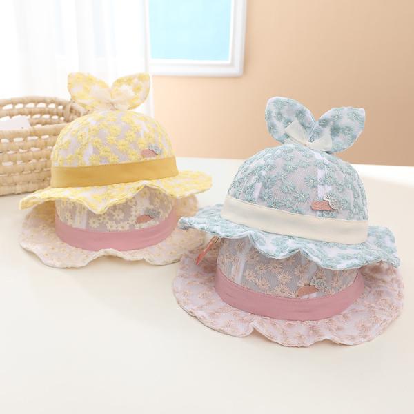 Double Side Cotton bucket hat women's outdoor sun protection fishing hat