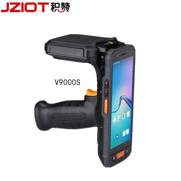 5.5 Inch Portable Mobile Phone UHF Rfid Terminal With NFC 2D Barcode Scanner
