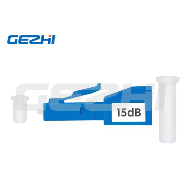 Material de plástico Attenuador de fibra óptica LC UPC 1dB-30dB Attenuador fixo variável