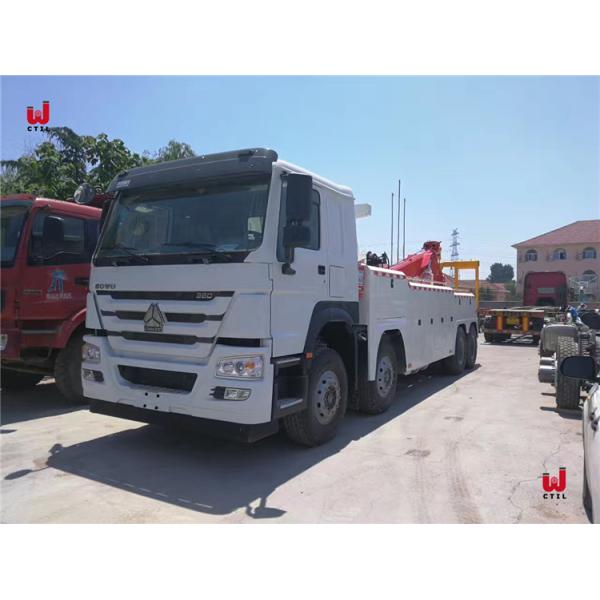 Отбуксировка тележки эвакуатора вредителя 50t дороги 8X4 сверхмощная