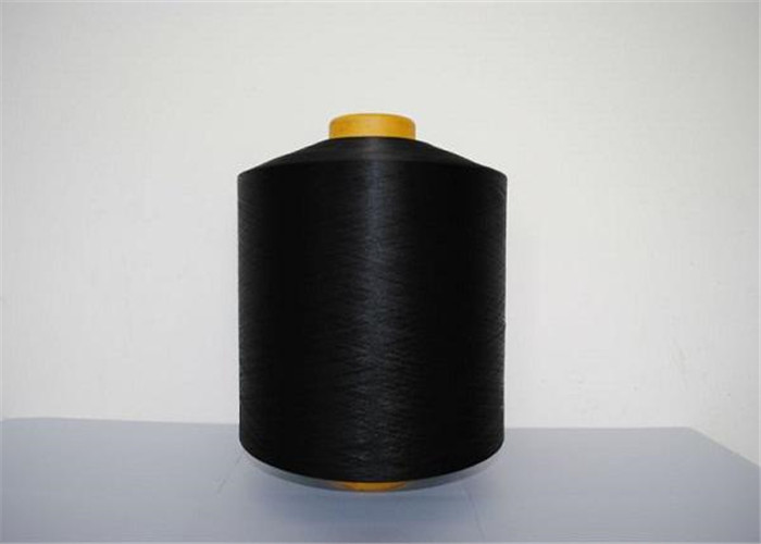 100% DTY Polyester Texturised Yarn Ring Spun 150D/96F AA Grade Black Color