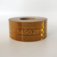 SASO 2913 Autocolante de fita refletiva de visibilidade do veículo para a segurança dos camiões da Arábia Saudita
