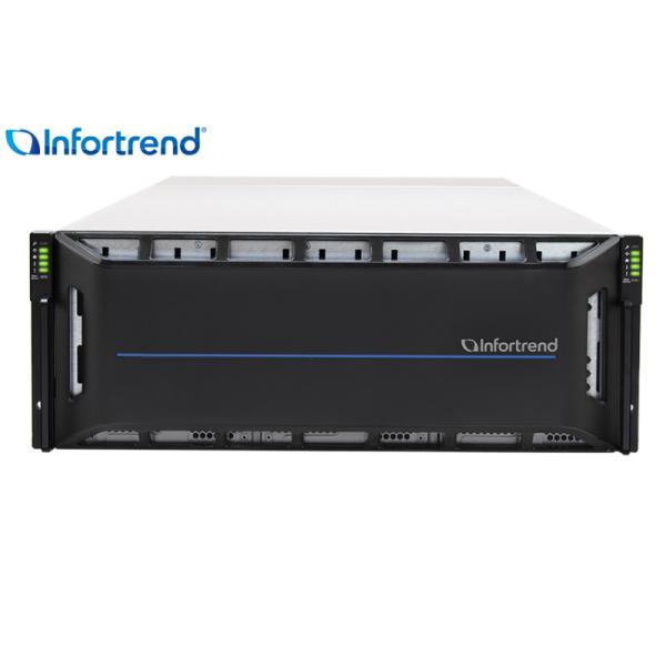 Default DDR4 64GB Up To 256GB Infortrend Storage CS 4000 CS 4060 4U 60bay