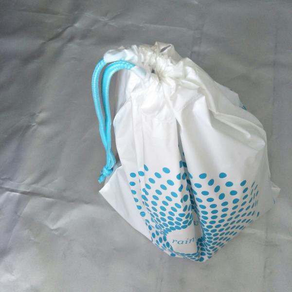 Эко- дружелюбные полиэтиленовые пакеты Дравстринг, белый прозрачный мягкий пластиковый размер кармана пачки В30 кс Л33км