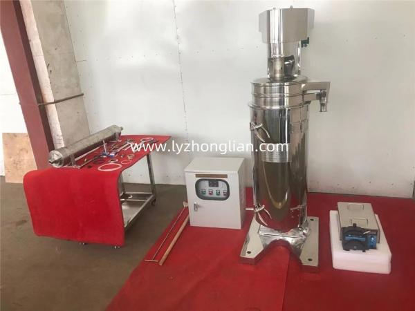 Fabricante de centrífugas de óleo de cozinha tubulares de velocidade média totalmente automáticas