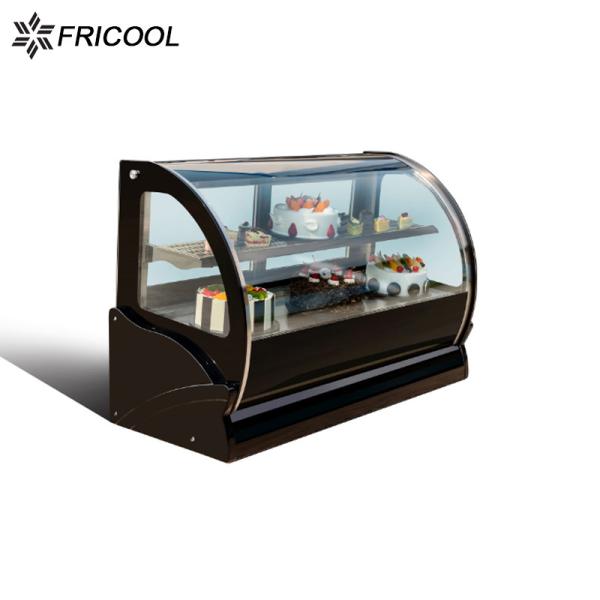 FRP Countertop Glass Door Fridge 4.2 CU.FT Deli Cooler Case