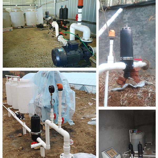 Садовые / сельскохозяйственные фильтры для орошения с экраном Система фильтра для орошения 1,5