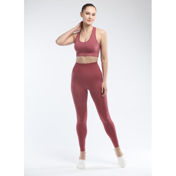 Йога 82% полиэстер 18% лайкра ZHIHUI безшовная устанавливает набор гетры бюстгальтера спорт йоги