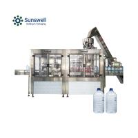 Équipement de production potable de machine de remplissage de l'eau 1500BPH 5L