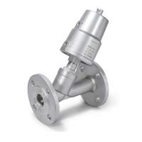 Type valve pneumatique de Y de Seat d'angle