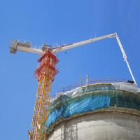 Type de tour électrique Placement en béton Boom contrôle de vitesse sans pas Force d'impact minimisée