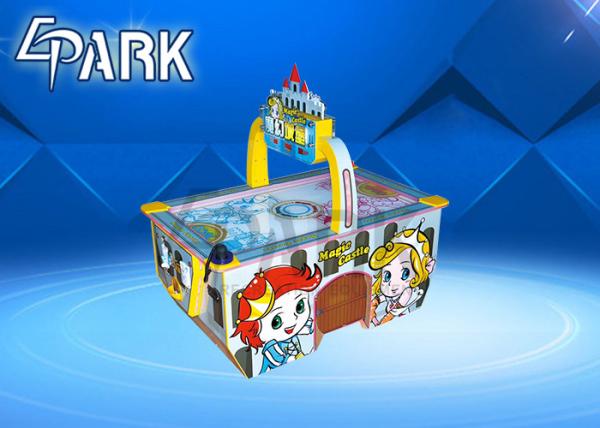 Mini Game Machine Magic Castle 2 Kids Players Air Hockey Table English Version coin operated
