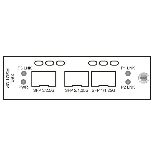 Gigabit SFP Fiber Multiplexer 2 порта 1.25G SFP к 1-порту 2.5G SFP