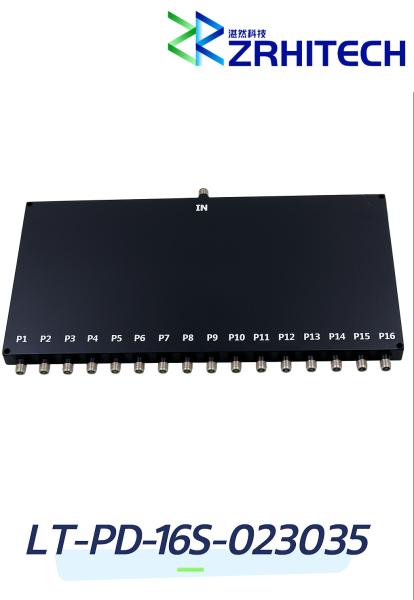 2.3 to 3.5 GHz 30 Watt LT-PD Series 16-way Power Divider