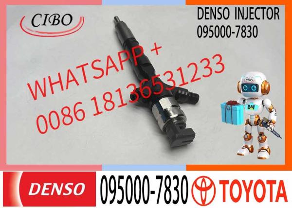 Injetor de combustível diesel de trens comuns 23670-30330 2367030330 0950007830 095000-7830 Para DENSO TOYOTA 1KD-FTV D4D TURBO