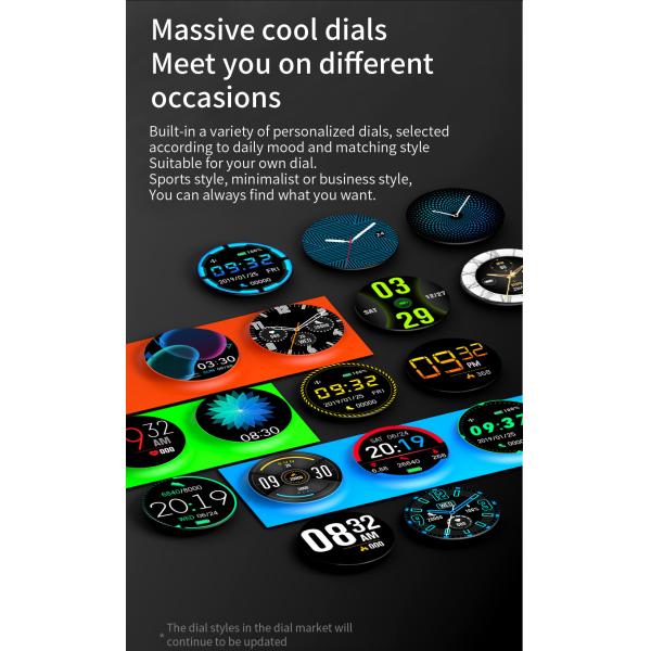 IOS CF22 240X240 андроида дозора отслежывателя сна Smartwatch медицинского контроля IP67 BLE умный