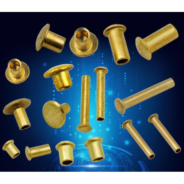 ISO Standard Brass Round Head Copper Rivet for Sturdy Construction in and Custom Design