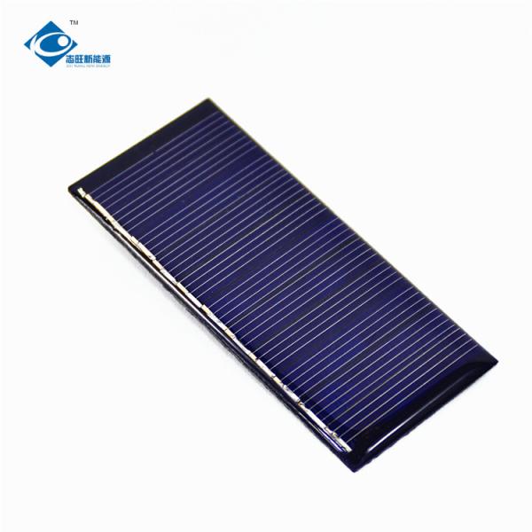ZW-8035 Popular Mini Portable Solar Panel 0.43W Custom Mini Epoxy Solar Panel 5.5V Solar Panels Charger