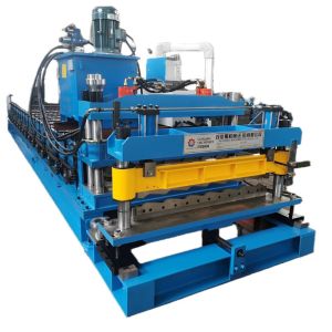 Подавая панель крыши застекленной плитки 1250мм делая металл машины покрытый цветом