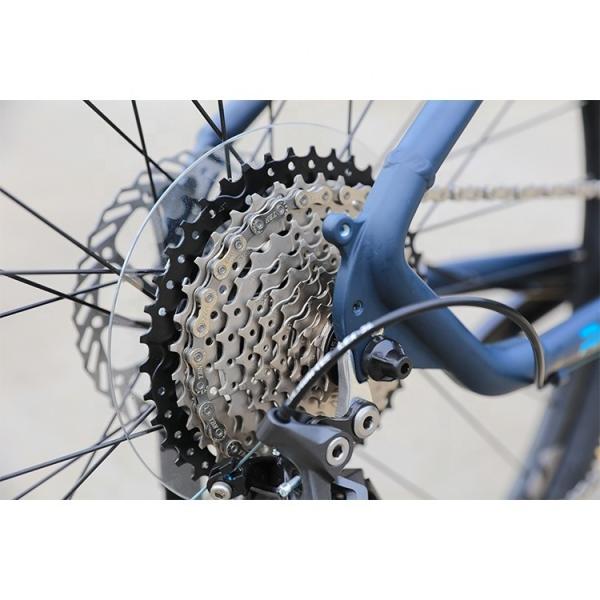 RB-X10 Fibra de Carbono 30 Velocidade Full Suspensão Mountain Bike com 27.5 * 1.95 Largura do Pneus