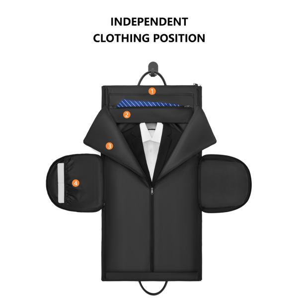 Модные мужчины водонепроницаемая сумка с обувным отсеком