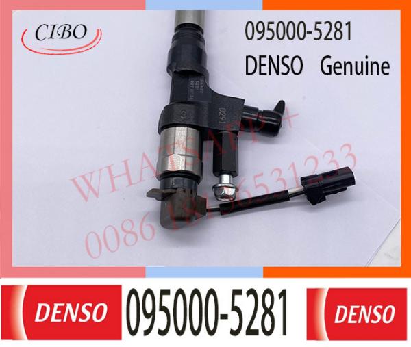095000-5281 injetor de combustível original do motor diesel 095000-5280 095000-5281 para o motor J08E 23910-1360 do caminhão de HINO