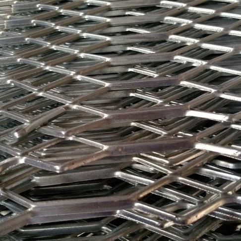 Pulled Plate Expanded Wire Mesh For Walkway Zoo Fence Mesh