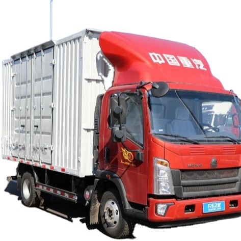 SINOTRUK HOWO 4x2 3 tons van cargo truck for sale