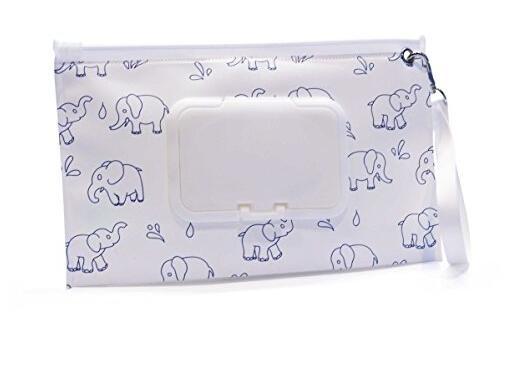 Portable wet tissue packaigng bag container, EVA custom wet tissue bag, tissue container bag,tissue packaging diaper pac