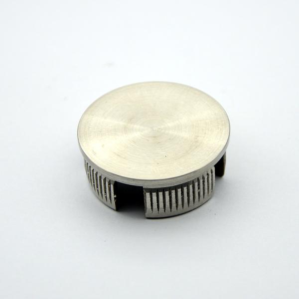 Stainless steel end cap 38.1mm for handrail tube 1-1/2, Satin finishing, SS304