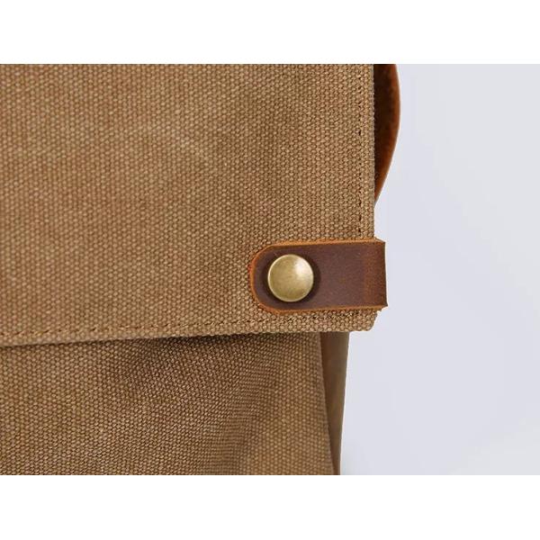 Ссадина винтажной кожаной водоустойчивой сумки посыльного анти- прочная