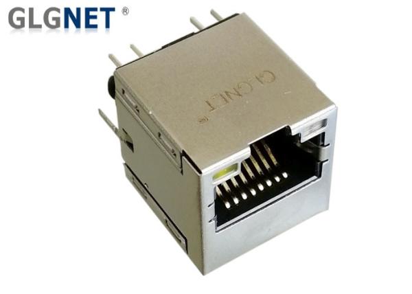 1000BASE T Rj45 Ethernet Magjack Surface Mount Vertical / Straight Angle