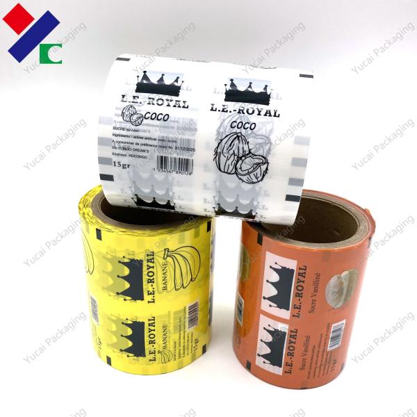 Laminated Snack Wrap Flexible Film Packaging For Wet Food