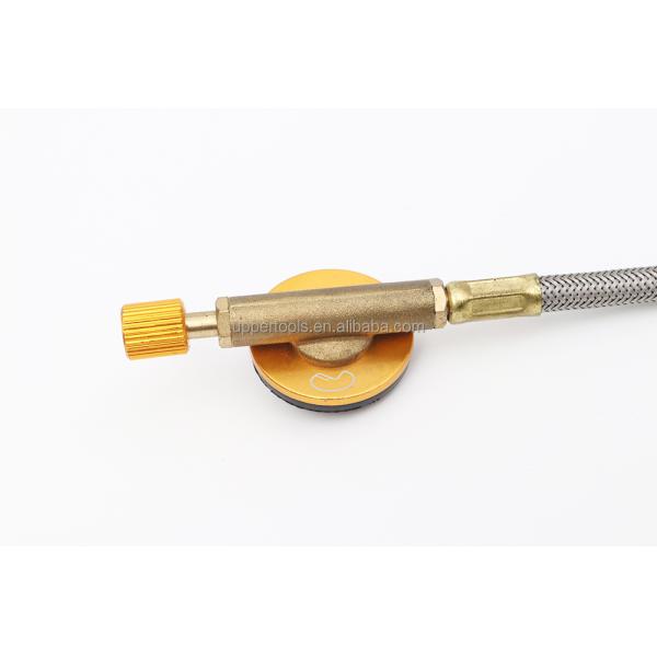 tuyau d'adaptateur de gaz extérieur pour le camping tuyau de cuisinière de feu de démarrage soupape de remplissage Adaptateur de barbecue