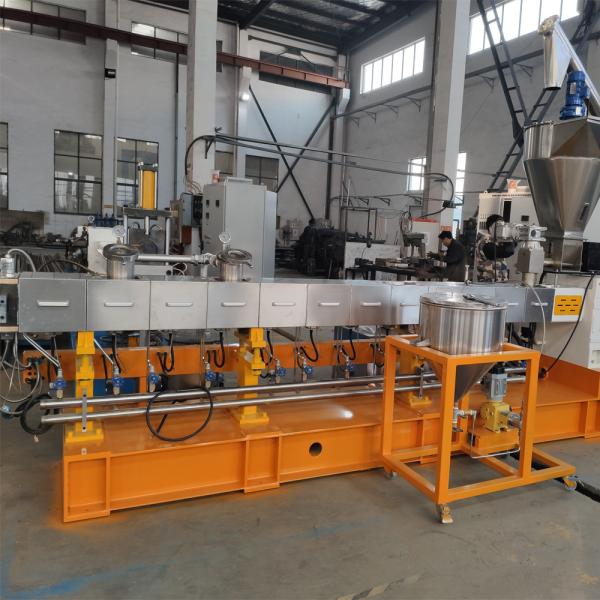 Quality Polymer Compounding Machine Twin Screw Extruder with Side Feeder